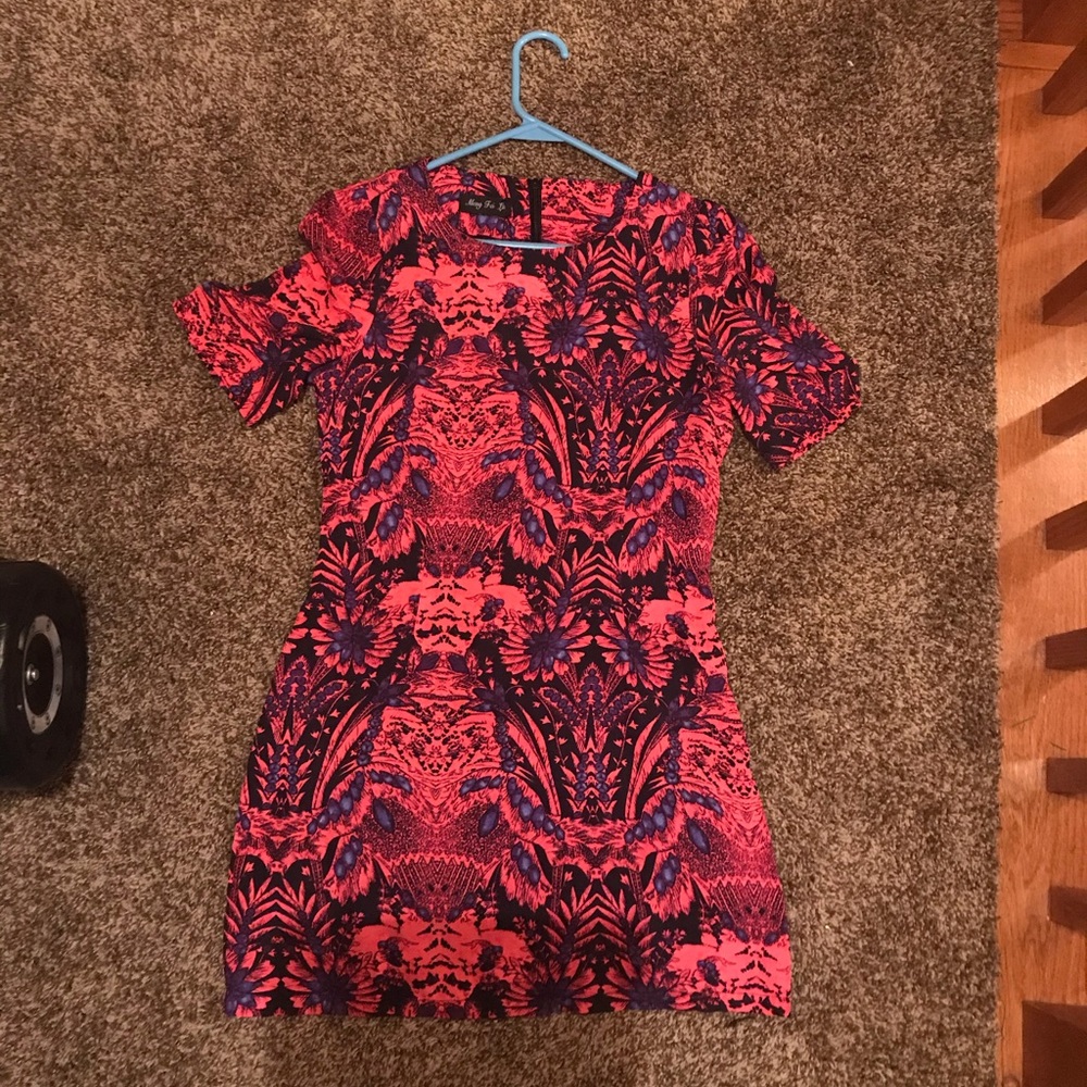 Hot Pink Mini Dress NWT